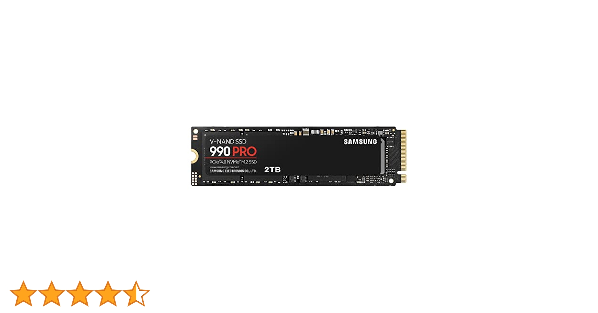 内蔵型SSD Samsung 990 PRO 2TB Gen 4.0 NVMe M.2 SSD Amazon.com: Samsung 990 PRO NVMe M.2 SSD, 2 TB, PCIe 4.0